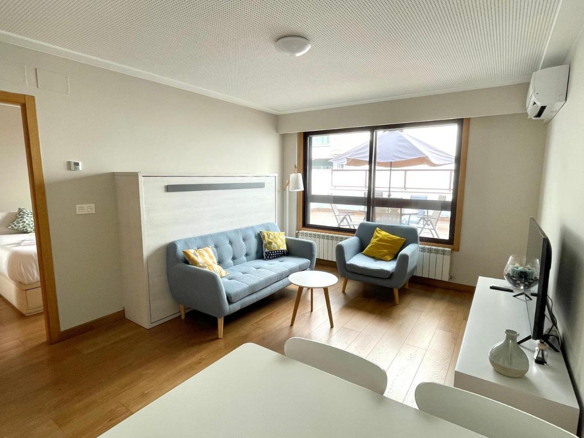 Estudio Centrico 1 Con Terraza Y Parking Privado Оренсе Экстерьер фото