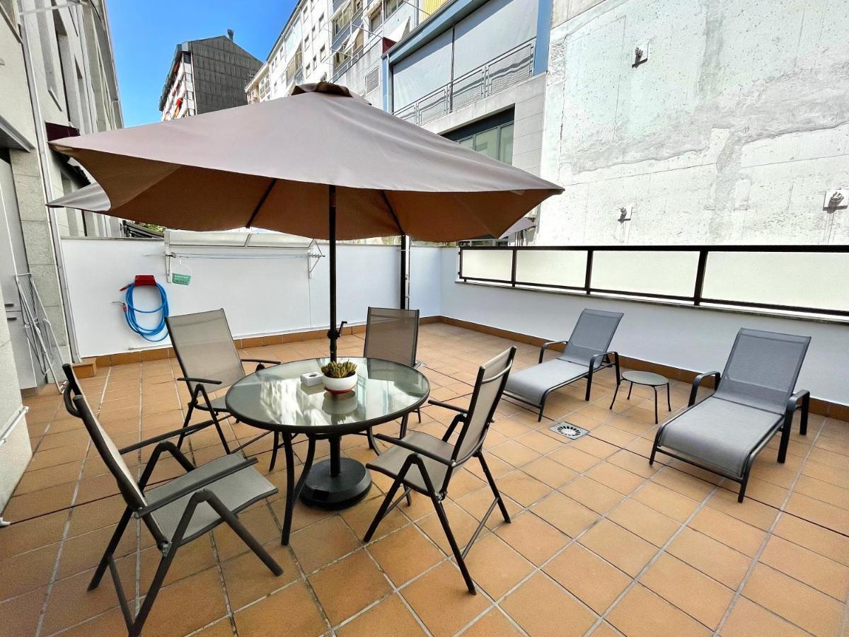 Estudio Centrico 1 Con Terraza Y Parking Privado Оренсе Экстерьер фото
